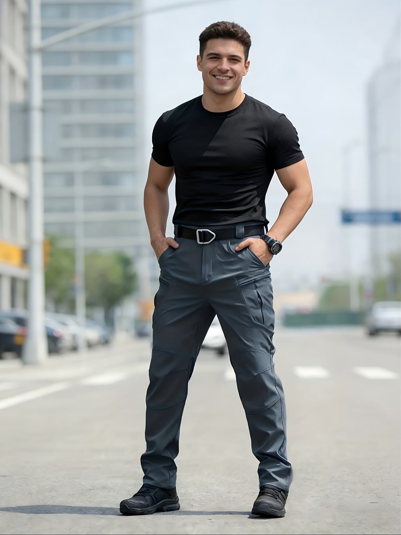 Pantalón Hybrid Cargo | Máxima Comodidad y Estilo Táctico